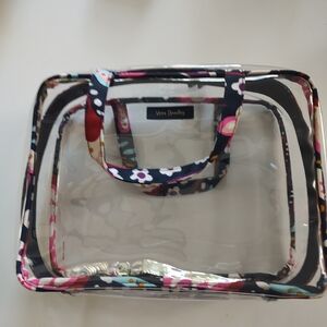 Vera Bradley 4 Piece Cosmetic Organizer Set